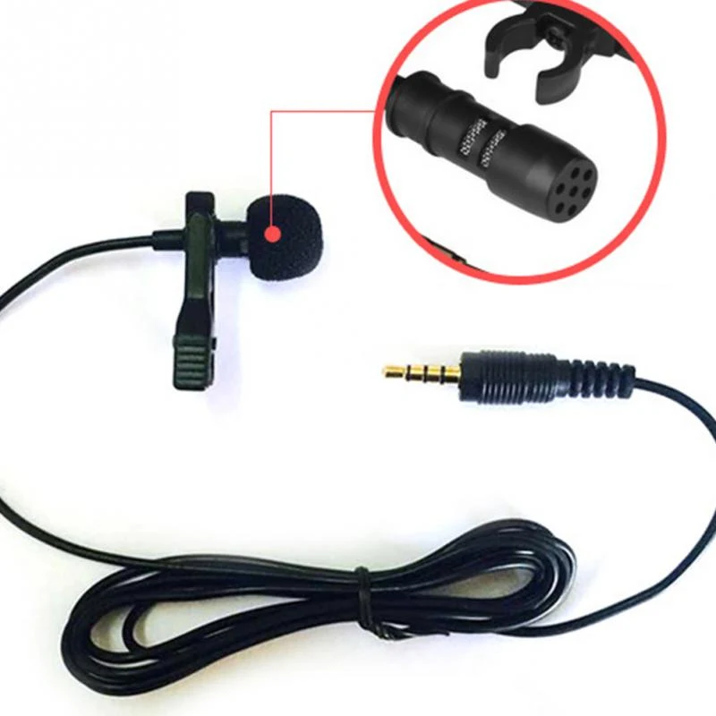 Portable Clip Condenser Microphone for Mobile Phones Universal 3.5MM. Capture high-quality audio for vlogs, interviews, — photo 4