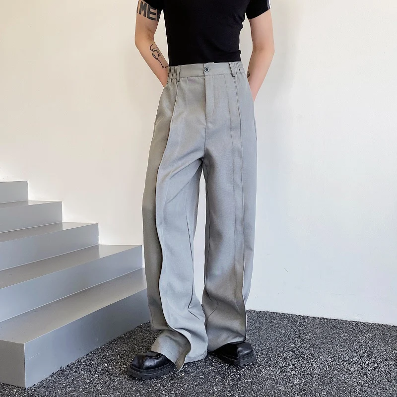 Pantalones Rectos Holgados para Hombre con Caída Relajada — foto 4