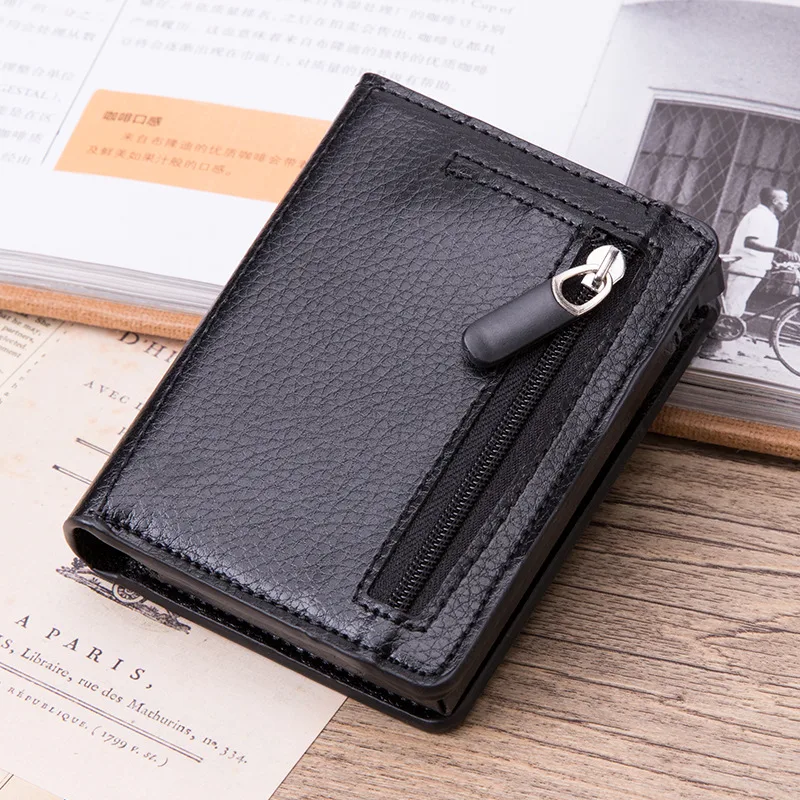 Title 5, Silver Card Bag. Stylishly protect and organize...