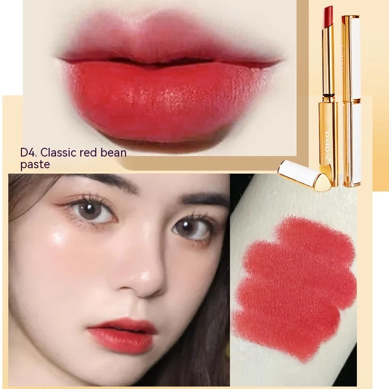 Title 3, Thin Tube Lipstick Velvet Matte Lambskin Does N...