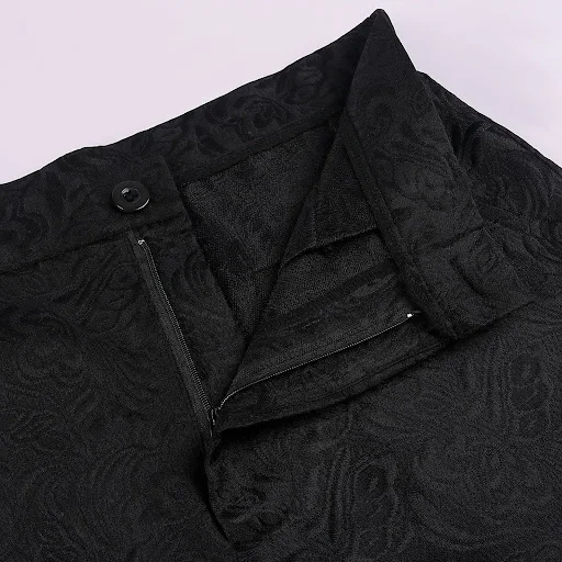 Title 23, Pantalones Steampunk Vintage para Hombre de Col...