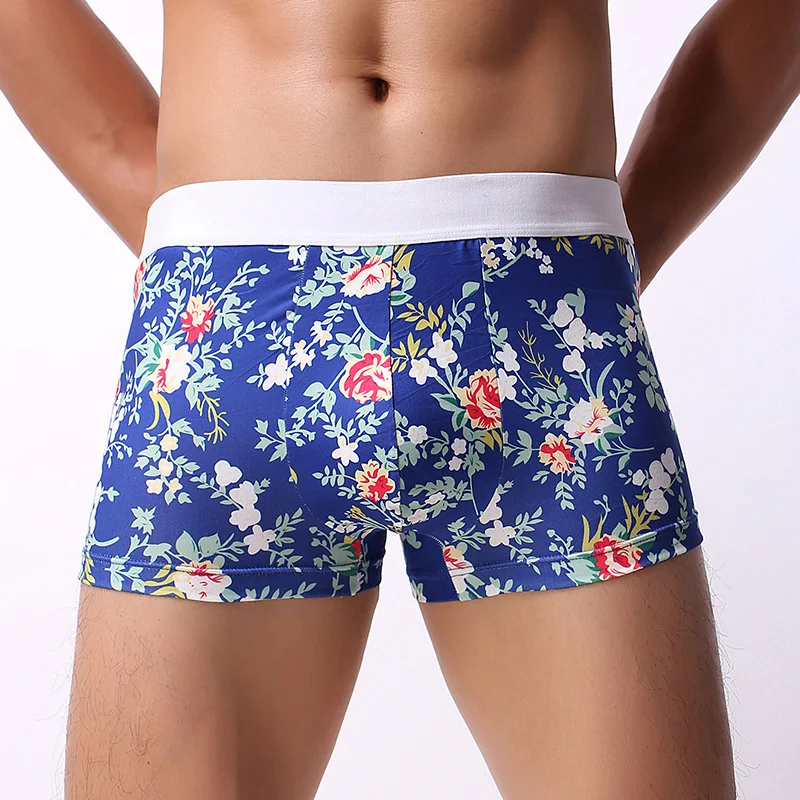 Title 6, Mens Fashion Loose Breathable Printed Underwea...