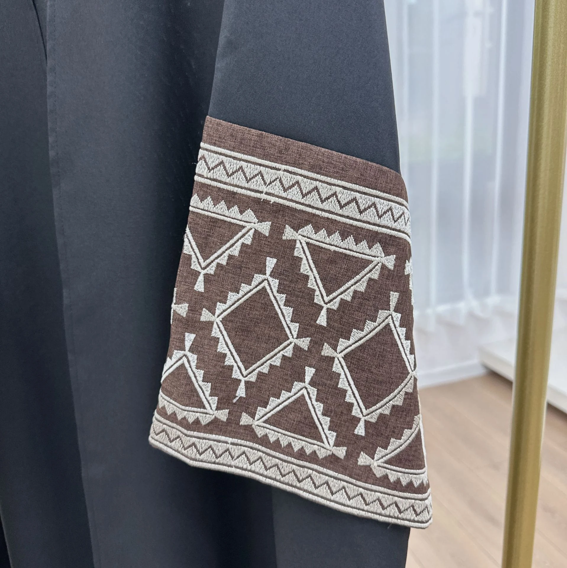 Title 24, Fashion Embroidered DUBAI Turkish Elegant Cardi...