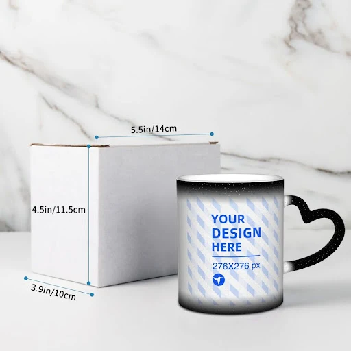 Title 5, Starry Sky Color-changing Comfort Handle Mug fo...