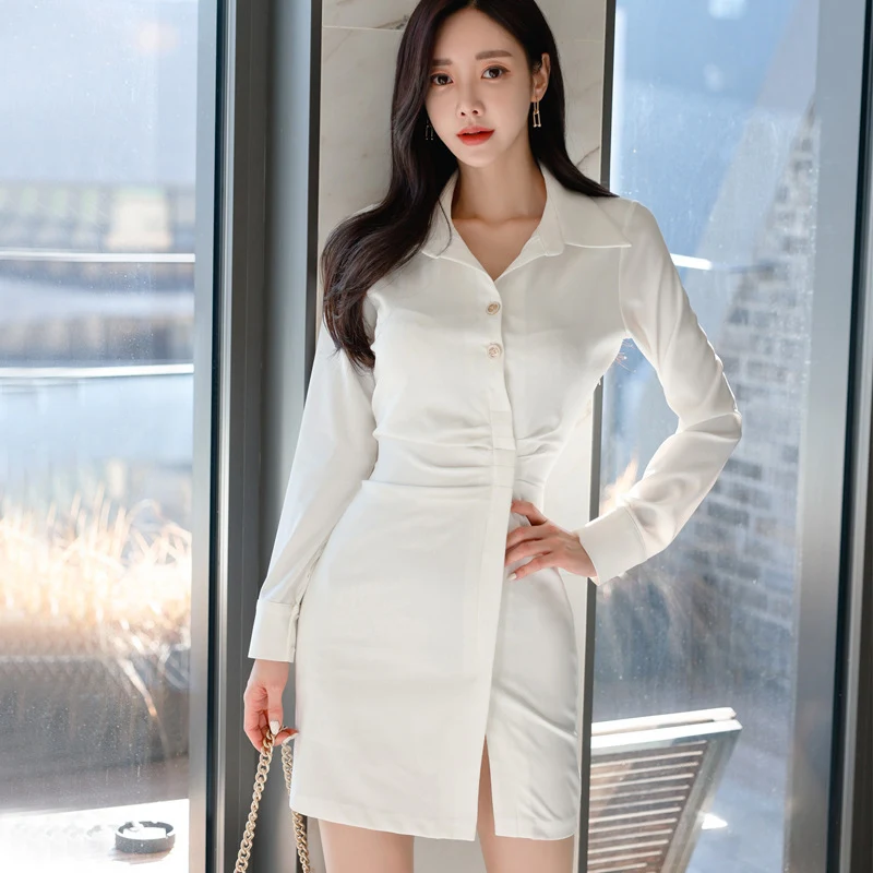 Title 2, OL Temperament Elegant Slim Design Dress Profes...