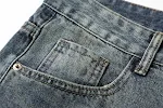 Distressed Trousers Herren American High Street Trendige Mode Bequeme Passform Stylischer Look Moderner Stil Für Jungs — foto 10