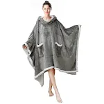 Cape Hooded Blanket Comfortable Cute Plush Cozy up in warmth and style! A perfect blend of comfort and adorable design. — photo 5