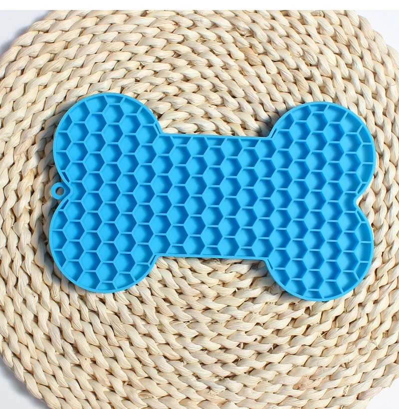 Title 5, Silicone Dog Lick Mat Dog Feeder for Small Dogs...