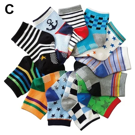 Meias infantis estampadas com desenhos animados para crianças de 5-7 anos, antiderrapantes, perfeitas para brincar. — foto 2