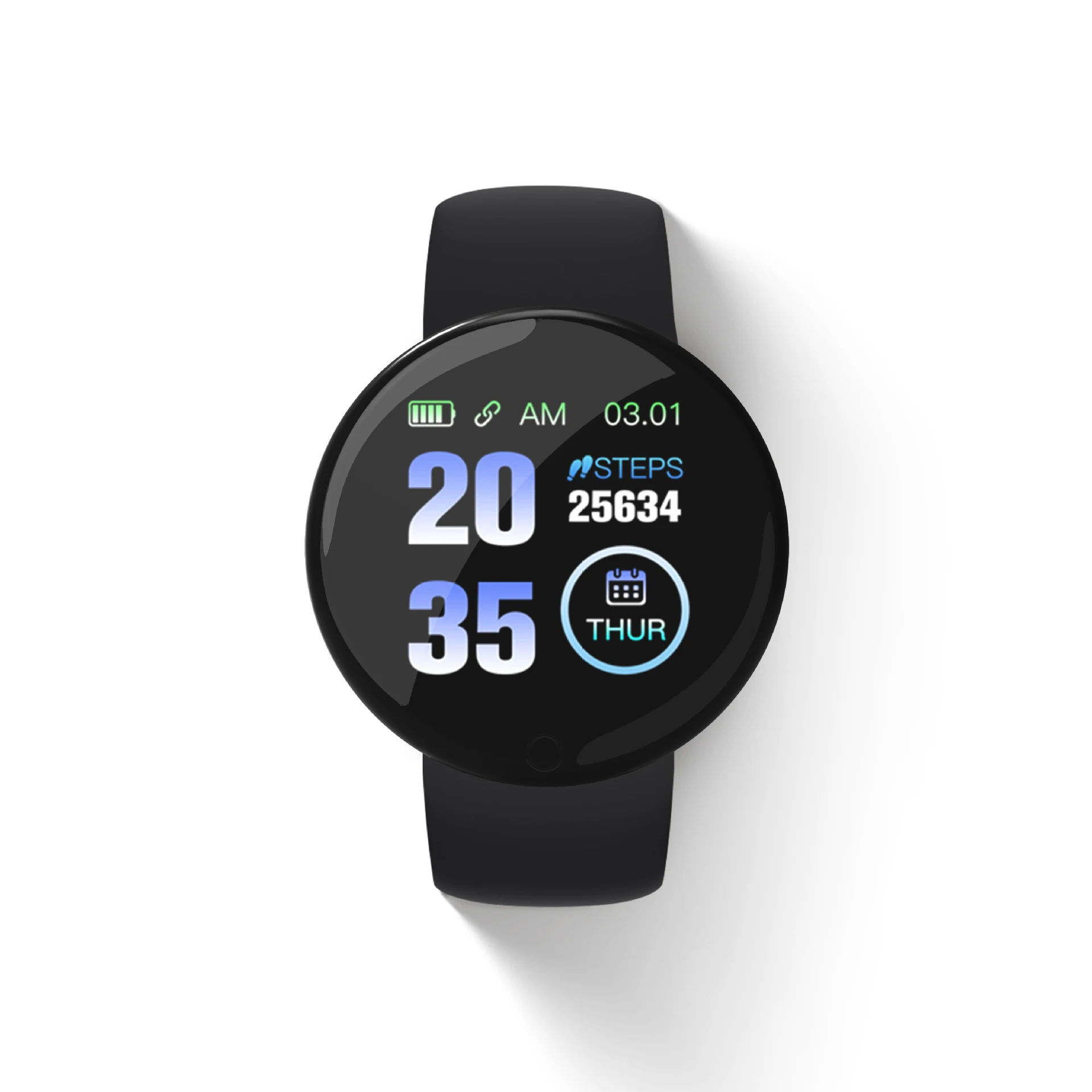 Title 16, D18 Smart Wristband Step Meter Bluetooth Heart ...