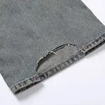 Men's Fashion Holes Patch Jeans. Stylish and comfortable denim pants for a casual look. Perfect for everyday wear, offer — photo 13