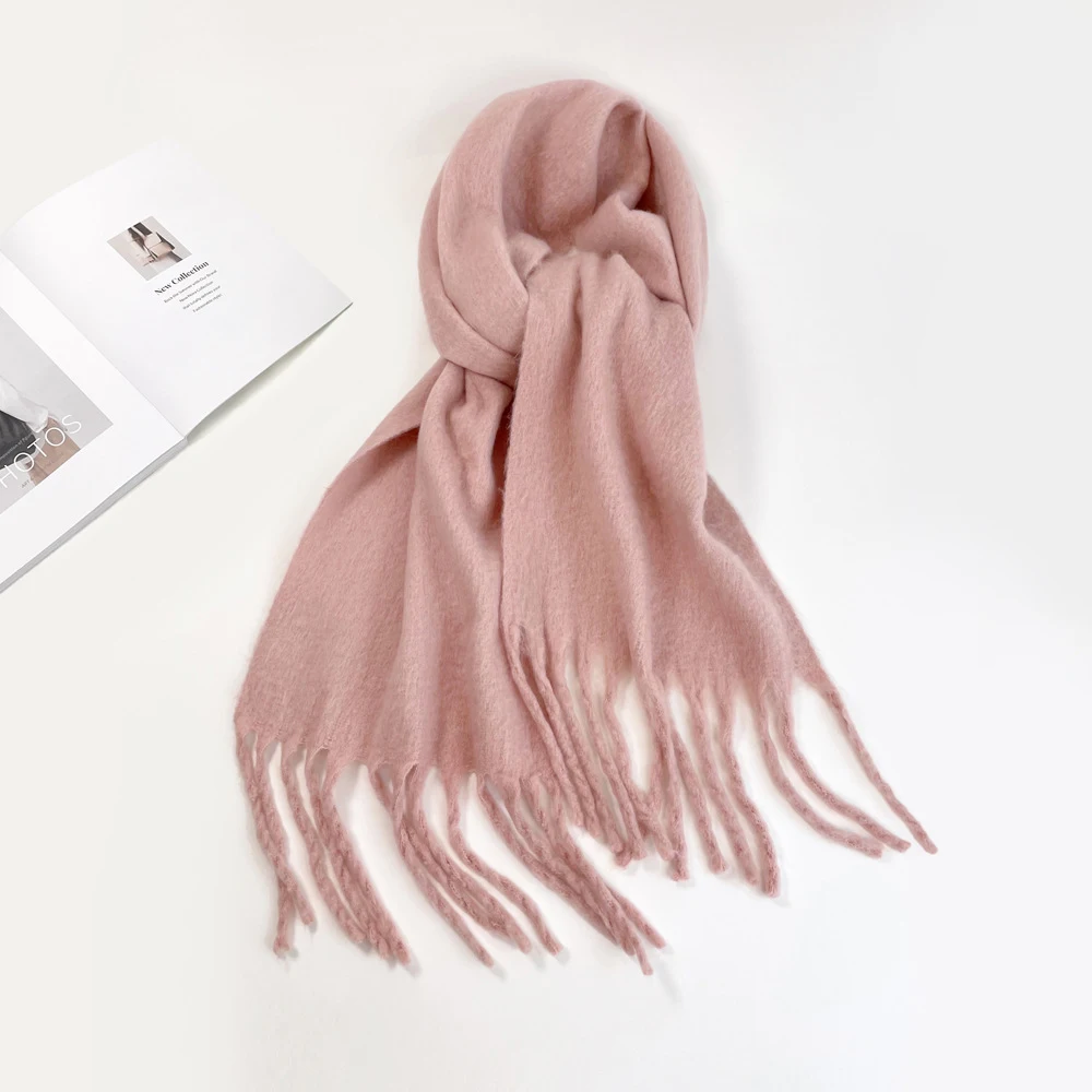 Title 12, Sciarpa in mohair autunno e inverno da donna