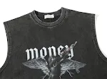 Chaleco casual con estampado Dark Angel para hombre, perfecto para un look moderno y cómodo en cualquier ocasión informal. — foto 9
