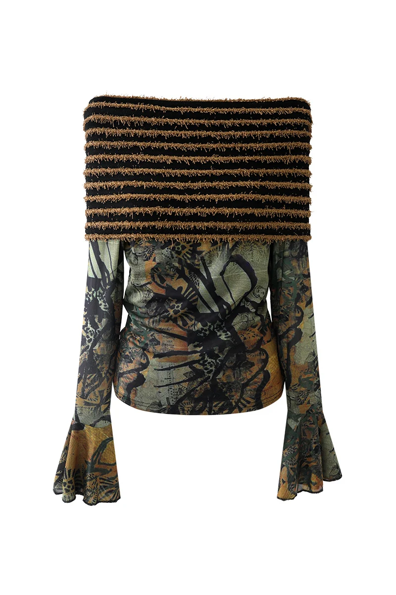 Title 7, Top Modellante Retro a Spalle Scoperte in Mesh ...