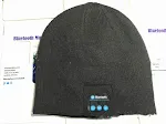 Chapéu com fone de ouvido Bluetooth estéreo Ouça músicas e faça chamadas sem fio com este chapéu com fone bluetooth confortável e ideal para o inverno — foto 11