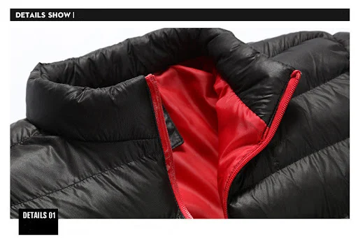 Title 7, Stand collar cotton padded jacket offering warm...