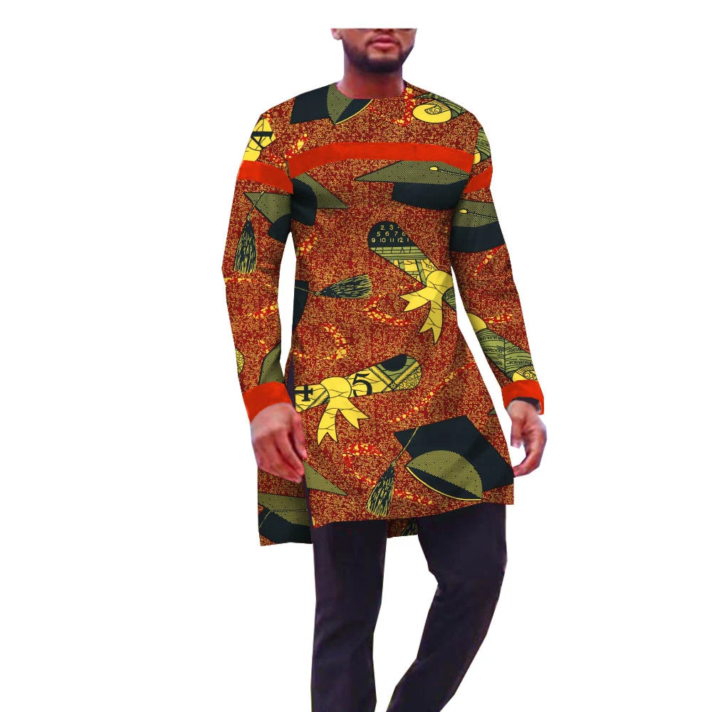 Title 2, Ethnic Printed Batik Cotton Mens Top, comforta...
