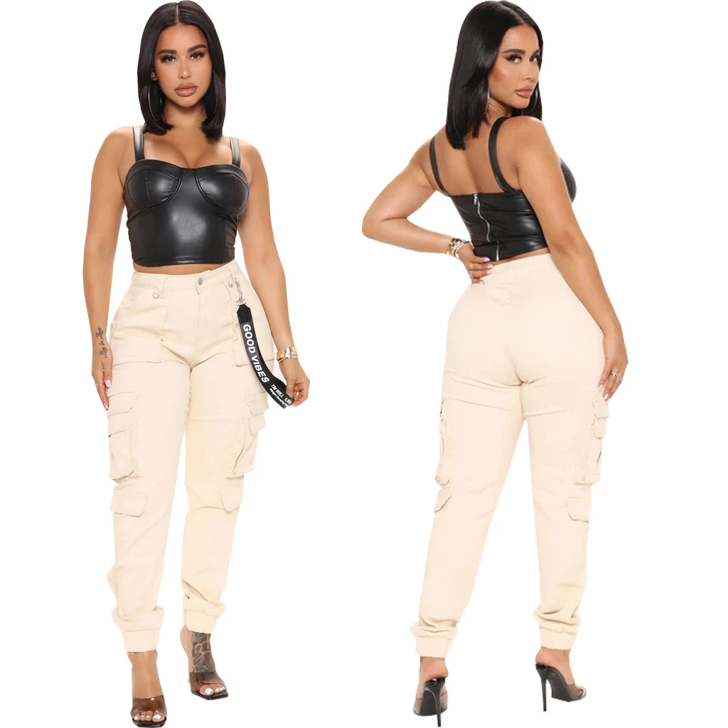 Modische Slim Fit Camouflage Overalls für Freizeit und Komfort. Bequeme, konische Stretch-Hose für entspannte Outfits. — foto 1
