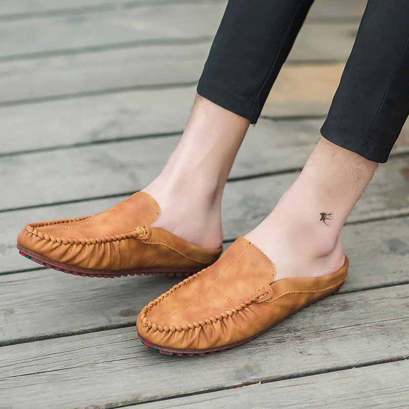 Title 3, All-match personality casual lazy mens shoes. ...