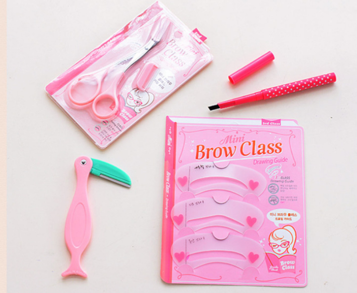Eyebrow Shaping Pencil Makeup Tools Set. Achieve perfectly shaped eyebrows easily. Get natural-looking definition and pr — photo 4