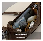 Women's Frosted Vintage Autumn & Winter Textured Shoulder Messenger Bag, stylish and practical, perfect for everyday use — photo 14