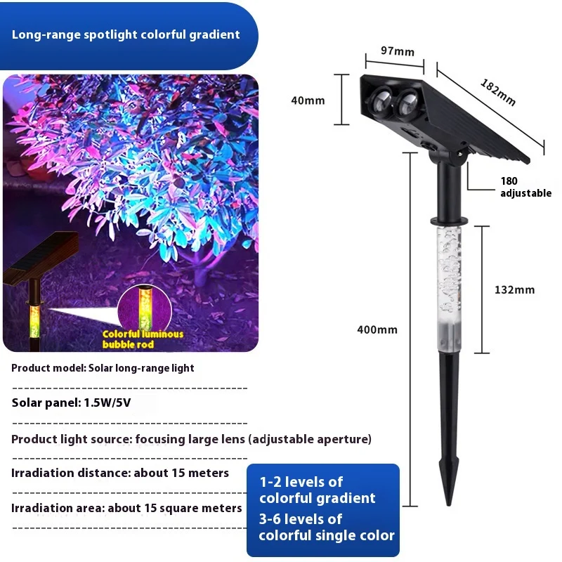 Solar Lawn Outdoor Waterproof Projection Lamp, illuminate your garden with stunning visual effects, creating a beautiful — photo 10