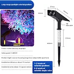 Solar Lawn Outdoor Waterproof Projection Lamp, illuminate your garden with stunning visual effects, creating a beautiful — photo 10