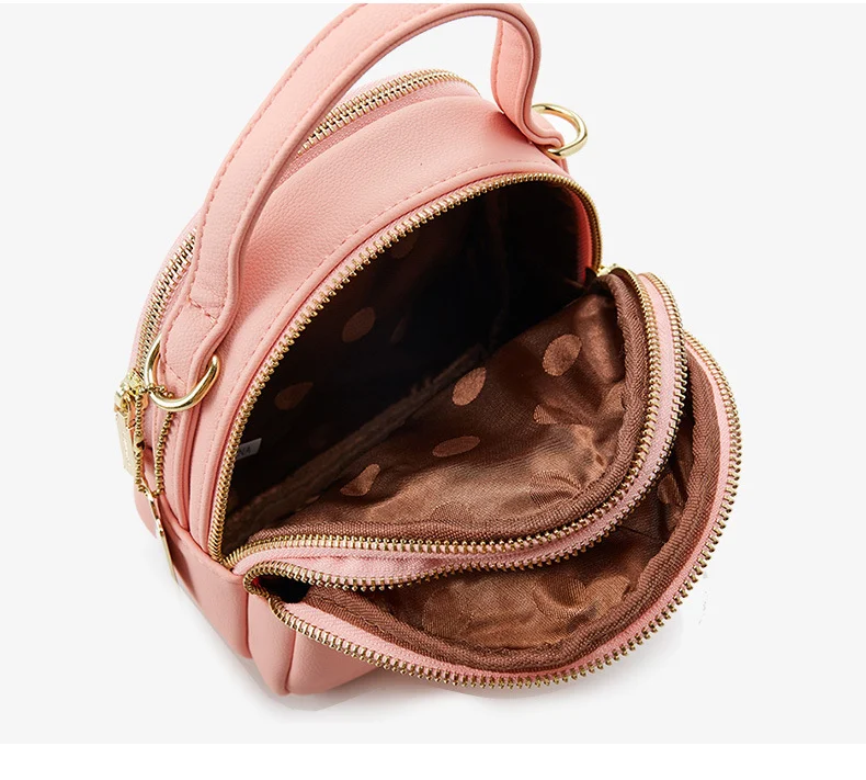 Bolso de tres capas con cinturón de hombro con cremallera para organizar y llevar tus esenciales con comodidad y seguridad. — foto 5