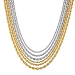 Touwketen geweven ketting sieraden — foto 4