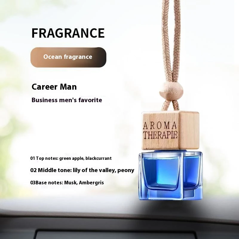 Hanging car aroma pendant deodorant, eliminates odors and freshens your vehicle's interior with long-lasting fragrance. — photo 4
