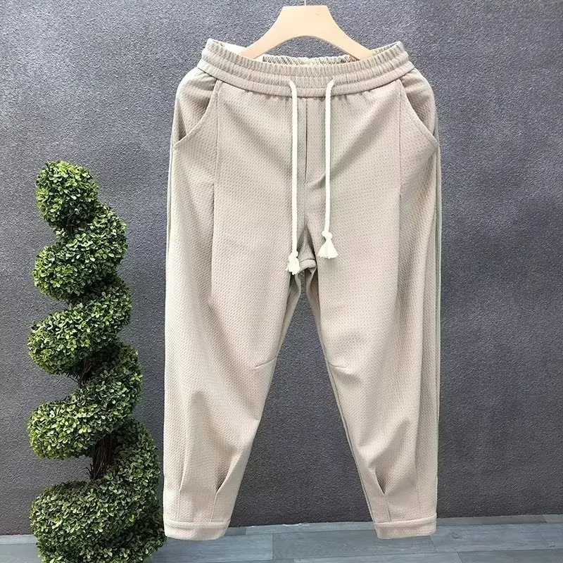 High-Grade Elastic Waist Loose Casual Pants For Men Experience Ultimate Comfort and Relaxed Style Perfect for Everyday W — photo 3