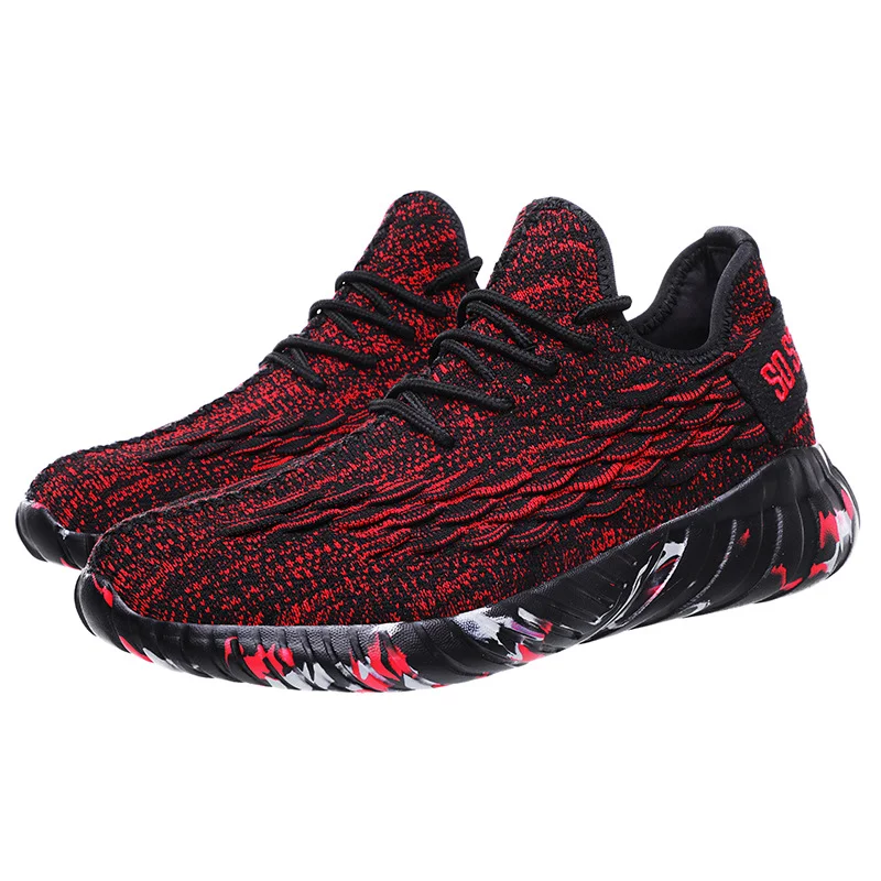 Flying Woven Sports Men's Breathable Running Shoes — photo 3