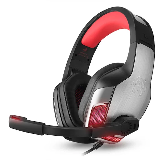 Title 3, Head-Mounted Luminous Heavy Bass Mobile Phone M...