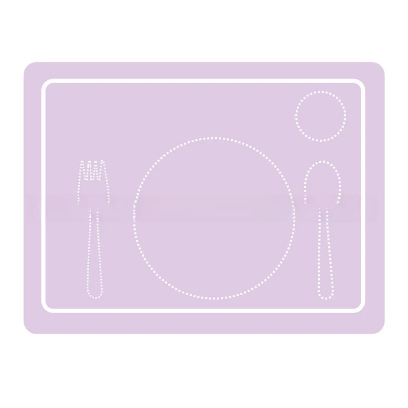 Creative Printed Silicone Meal Mats For Students and Children. Make mealtimes fun and easy to clean. Perfect for home an — photo 10