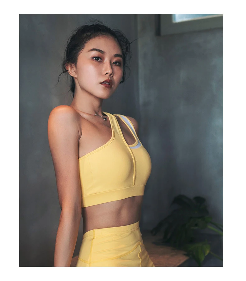 New personality sports bra yoga clothing top, breathable activewear for women, perfect for comfortable yoga sessions and — photo 3