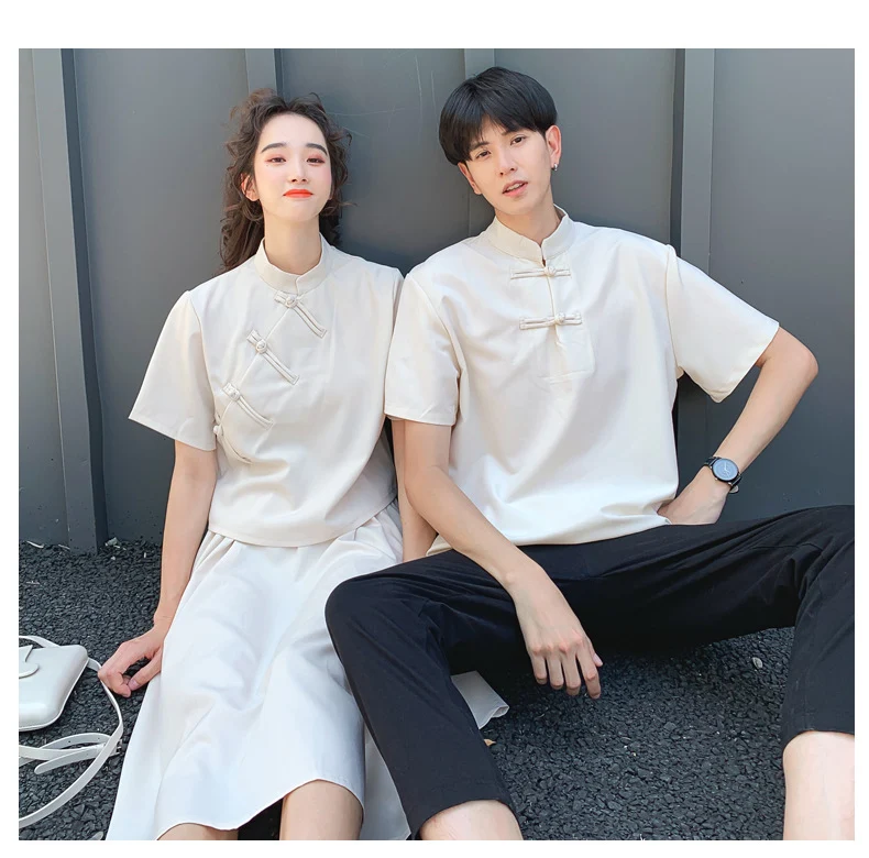 Title 1, Terno elegante e bonito estilo chinês para casal