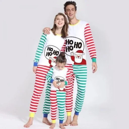 Title 1, Christmas matching outfits for parents and kids...