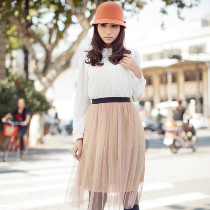 Title 3, Ladies Autumn Winter Bowknot Woolen Topper