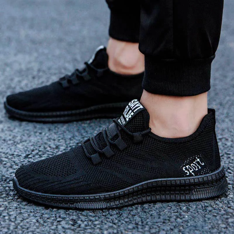 Herren Sportschuhe für Frühling, koreanischer Stil, atmungsaktives Mesh, All-Match-Laufschuhe für Sport und Freizeit. Vielseitig einsetzbar. — foto 11