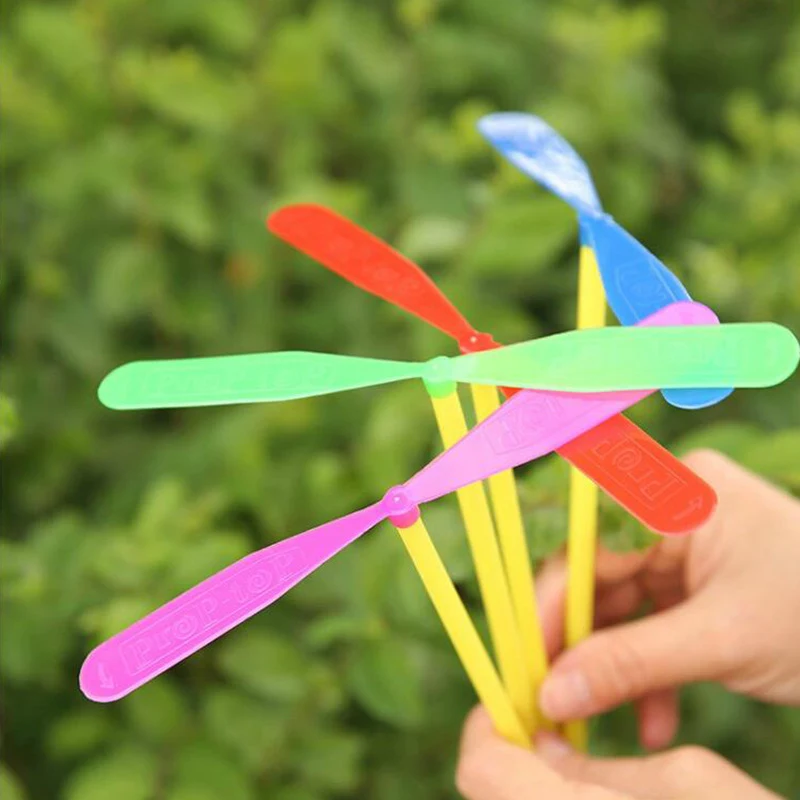 Grande Libélula de Bambu Brinquedo Clássico Nostálgico Voe Alto e Divirta-se ao Ar Livre com Este Brinquedo Simples e Encantador Ideal para Todas as Idades — foto 5