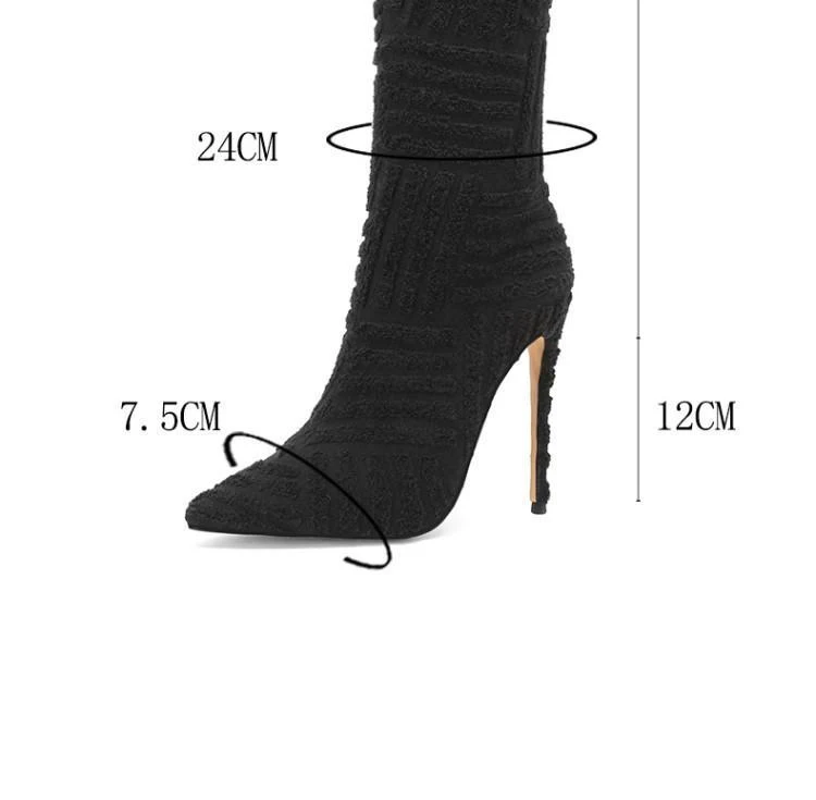 Green, Rose, and Red High Tube Boots. Elevate your style with these striking heels. Perfect for making a statement and t — photo 2