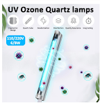 UV disinfection lamp for a healthier home. Kills germs and bacteria with UV light, creating a clean and safe environment — photo 3