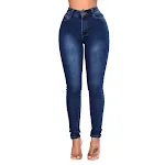 Simple Fashion Ladies High Stretch Jeans offer all-day comfort and a flattering fit. Experience ultimate flexibility and — photo 5