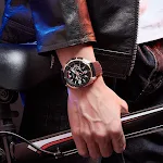 Relógio Masculino Esportivo de Quartzo Luminoso com Pulseira de Silicone. Conforto e Estilo para Esportes e Uso Diário. Design Moderno — foto 2
