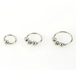 Anillo de nariz redondo para piercing corporal, joyería hipoalergénica, fácil de usar, múltiples tamaños disponibles, estilo minimalista — foto 5