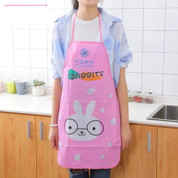 Delantal de PVC de dibujos animados para niños. Impermeable, fácil de limpiar y protege la ropa de manchas y derrames al cocinar o pintar. — foto 8