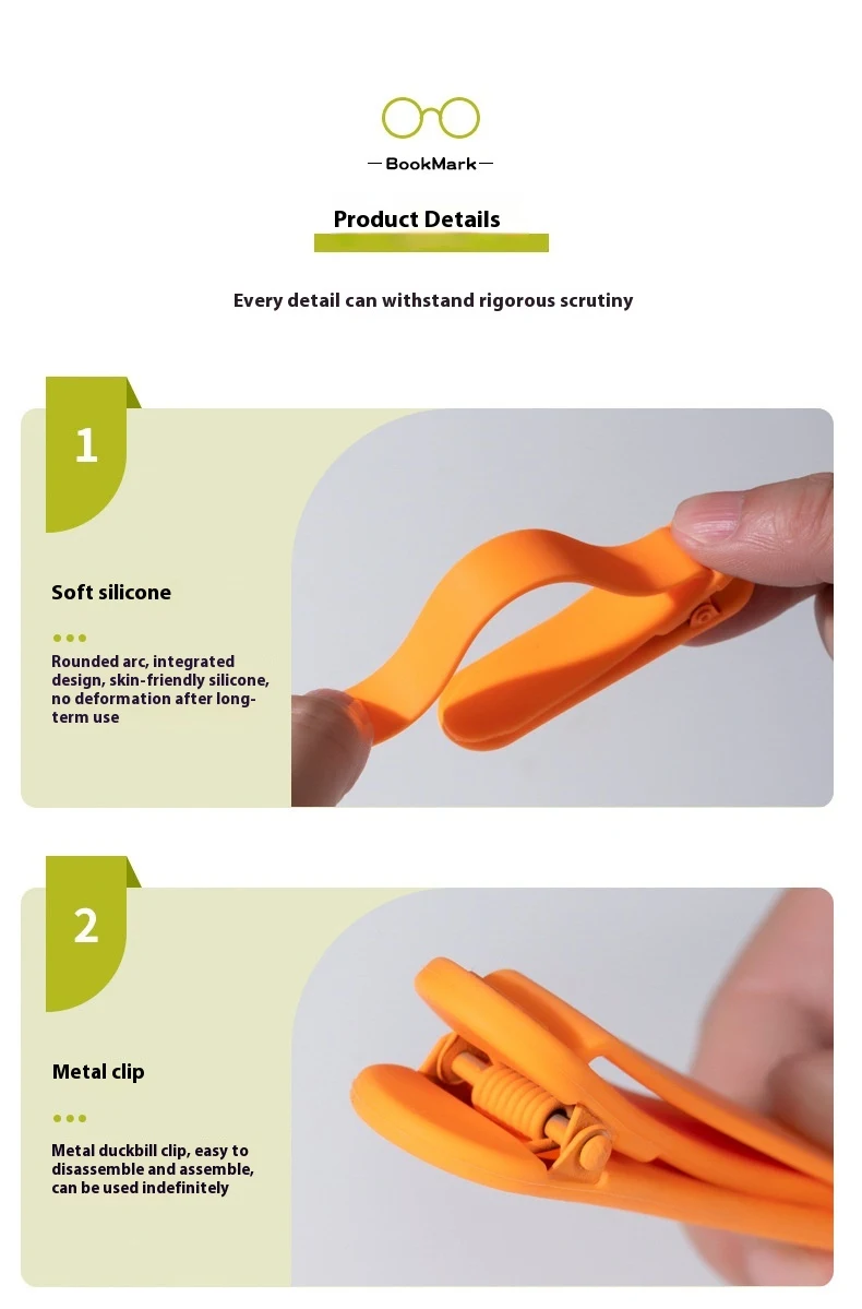 Title 13, Silicone Simple Book Insert Memory and Page Boo...