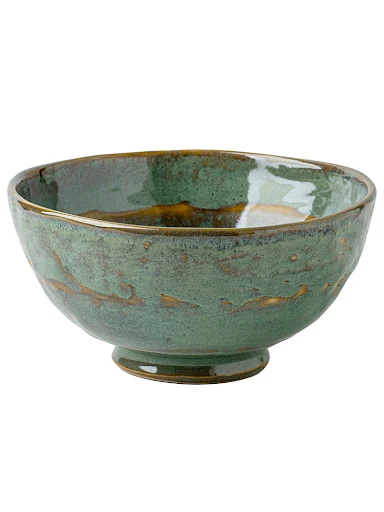 Title 9, Green Glaze Kiln Ceramic Noodle Bowl for delici...