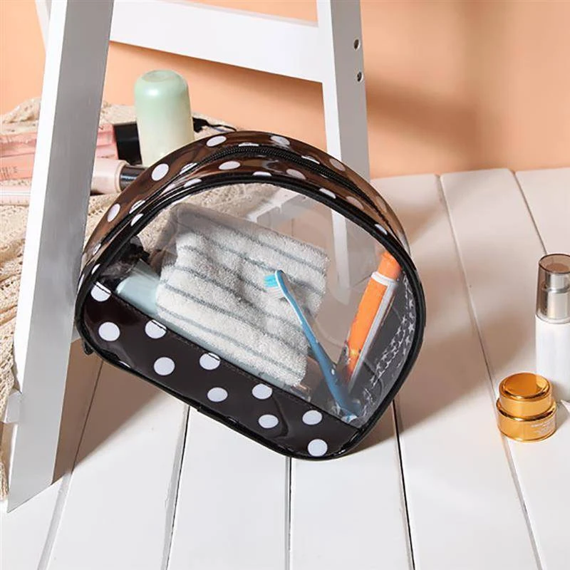 Bolsa de aseo transparente impermeable gran capacidad para viajes. Guarda tus artículos de forma segura y visible. — foto 1