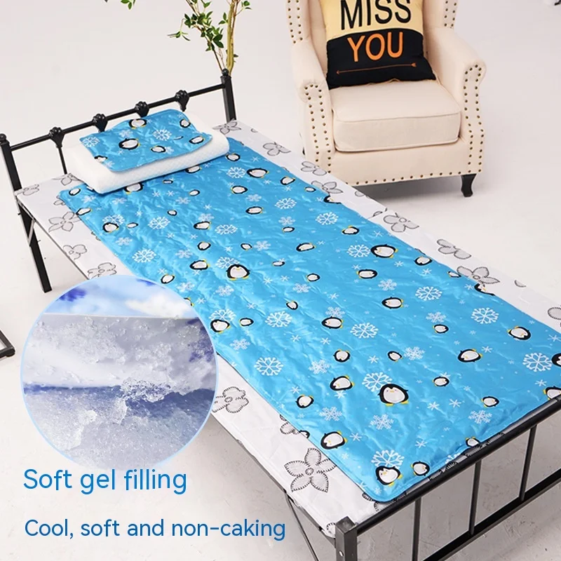 Title 8, Summer Gel Ice Pad Cushion, Cooling Mattress, S...